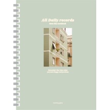 Morning Glory 5000 Çizgili Defter 26x19 Cm Apartman 11131-89309 Çok Renkli