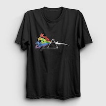 Presmono Unisex Rabbits Pink Floyd T-shirt Siyah