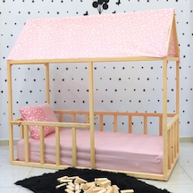 Markaawm Montessori Yatak Çocuk Odası Karyola Doğal Çam Alanya