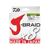 Daiwa J-Braid 8B Chartreuse 150M Ip Misina (439612961)