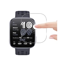 Amazfit Bip 6 Uyumlu 3 Adet Şeffaf Ekran Koruyucu Nano Jelatin