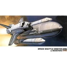 Hasegawa 29 10729 1/200 Ölçek, Uzay Mekiği Orbiter Ve Yakıt Tankları Plastik Model Kiti-49089
