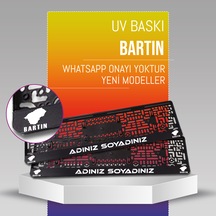 Bartın Plakalık, 2 Adet Premium Uv Baskı, Plakalıkhane