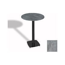 Bistro Masa Tokyo Esb - Werzalit, Wermodin Ve Allzalit Tabla 70 Cm Çap - Light Temperado Çok Renkli