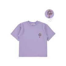 Civil Girls Kız Çocuk Oversize Tişört 6-9 Yaş Lila 18973896124s1-1 Lila
