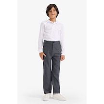 Defacto Erkek Çocuk Düz Paça Twill Pantolon G5467a825cwnv256 Lacivert-nv256