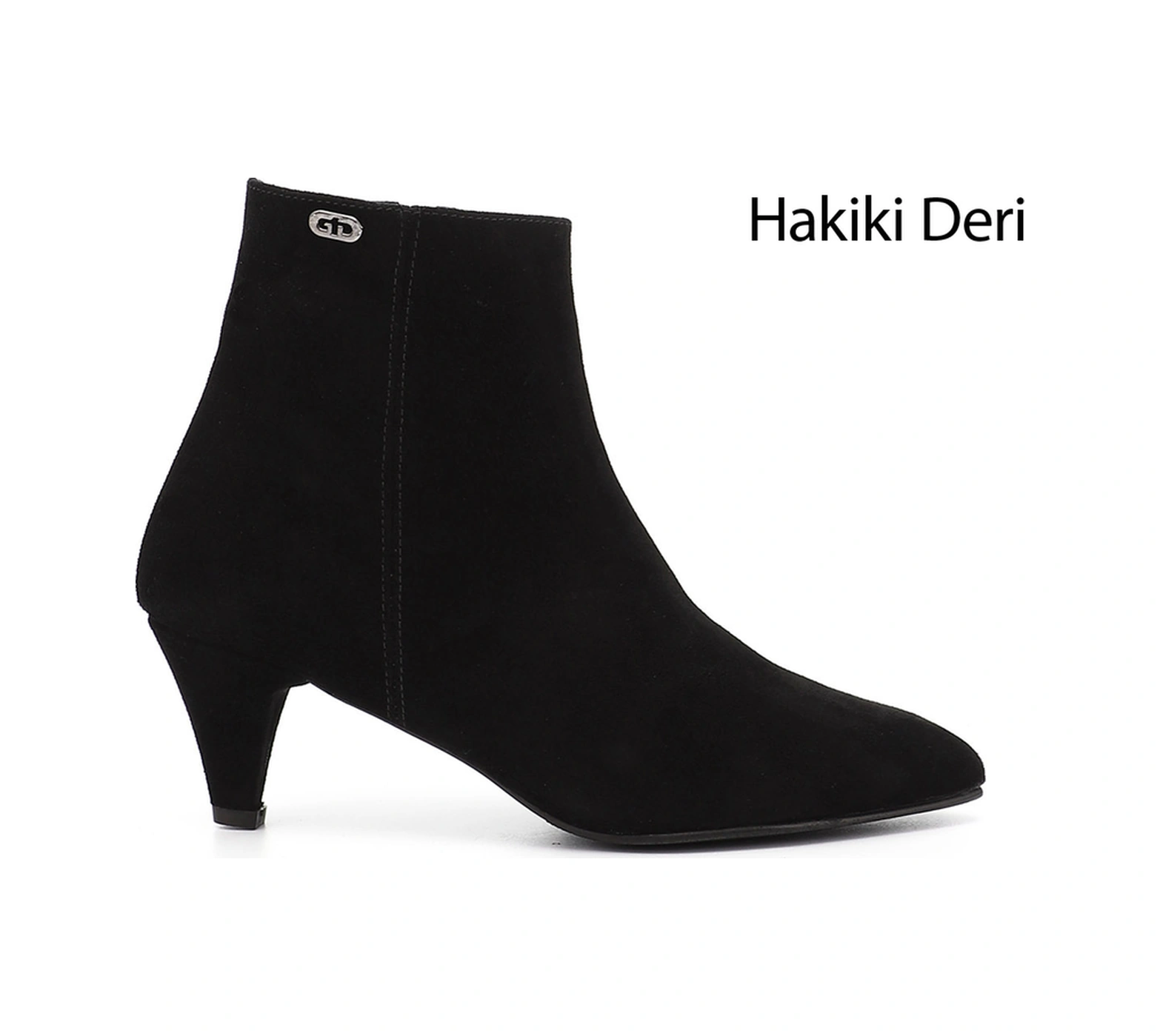 Gönderi(R) Gönderi R Kadın Siyah Süet Fermuarlı Sivri Burun Hakiki Deri Bot Gkzb13453443 Siyah-Süet