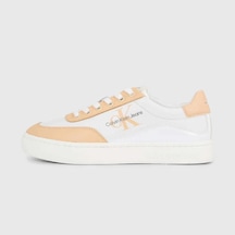 Calvin Klein Classıc Cupsole Low, 02s Beyaz Kadın Spor Ayakkabı & Sneaker 39