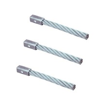 Baseh Metal Kaldırım Temizleme Aparatı Yedek Çelik Halat 3 Adet
