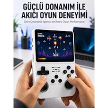 Mey İthalat Retro El Konsolu 64 Gb - 15.000 Oyun, Geniş Platform Desteği, 3.5' Ips Ekran Yeni Nesil
