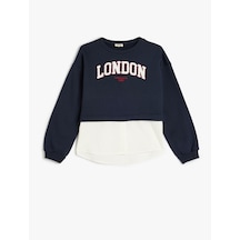 Koton Sweatshirt London Şehir Baskılı Bisiklet Yaka Gömlek Etek Ucu Detaylı Şardonlu Lacivert 5wkg10166ak Lacivert Koton Sweatshirt London Şehir Baskılı Bisiklet Yaka Gömlek Etek Ucu Detaylı Şardonlu Lacivert 5wkg10166ak Lacivert