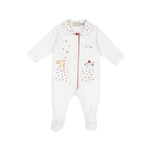 Chicco Kız Bebek Önden Açılan Tulum 09101141000000 000033 Beyaz