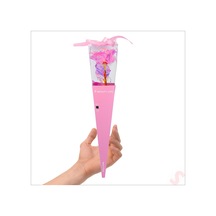 Kutulu Ve Led Işıklı Sonsuzluk Gülü, 35cm - Pembe