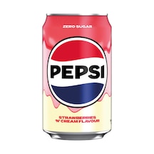 Pepsi Strawberries 'n' Cream Flavour Zero Sugar 330ml