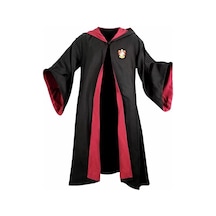 Harry Potter Gryffindor Cübbe Çocuk Boy - Harry Potter Kostümü 9-10 Yaş Siyah