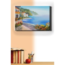 Webstyle Sayılarla Boyama Seti Kasnaklı Deniz Manzarası 50 X 65 Cm