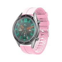 Huawei Gt2 46mm Krd-23 Uyumlu Sbt Kordon-pembe