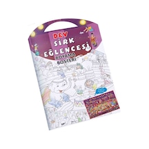 Sirk Eğlencesi Dev Boyama Posteri