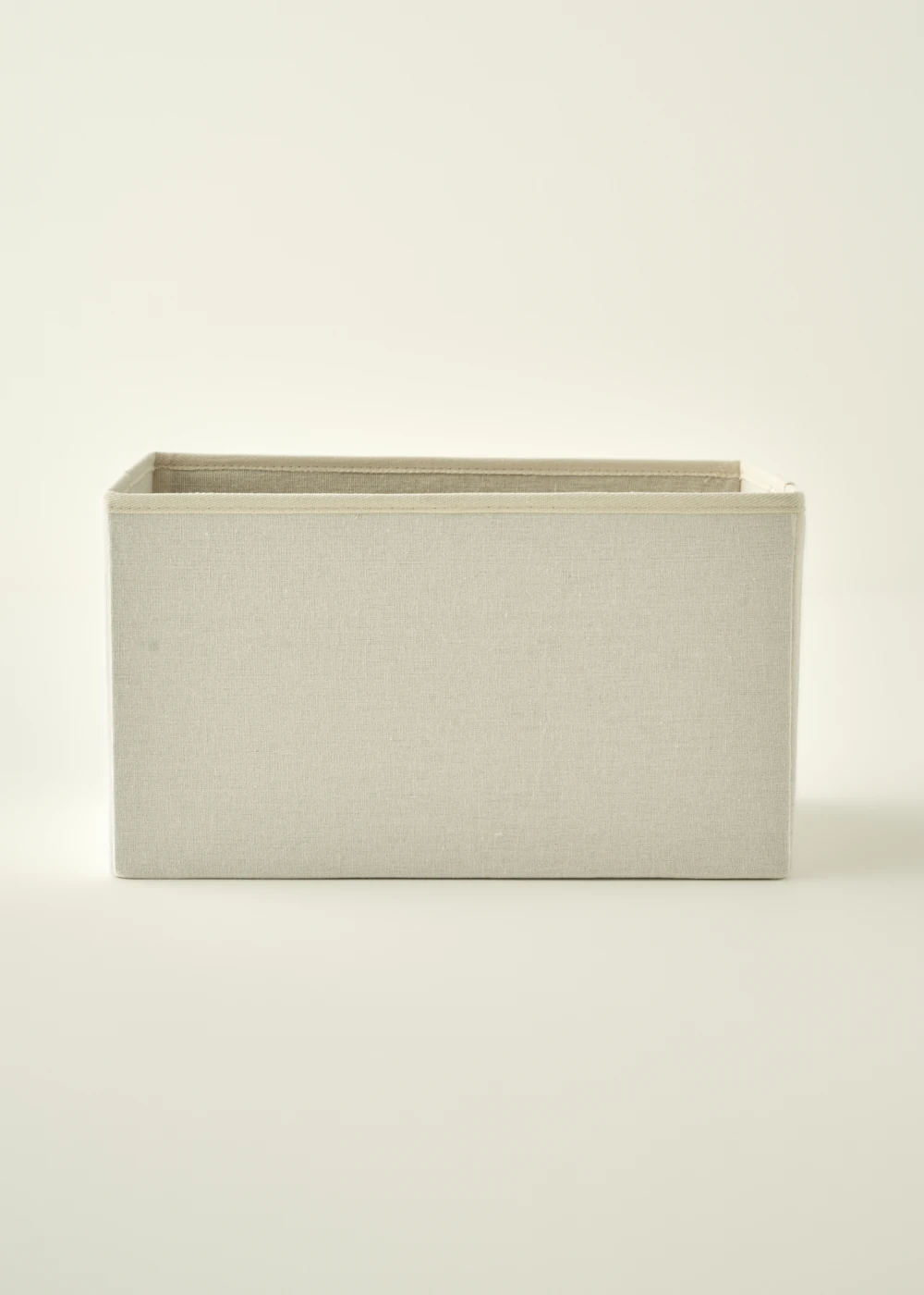 Ella Katlanabilir Organizer Sepet Naturel 36x24x20 Cm Ekru