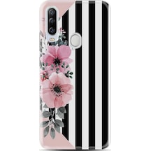 General Mobile Gm 20 Pro Kilif Desenli Silikon Flowers 4 473397727