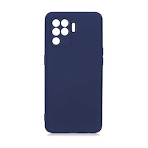 Lexroo Oppo Reno 5 Lite Kılıf Mara Lansman Kılıf - Lacivert