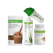 Set5- Bir Çikolatalı Shake, Bir Mango Aloevera İçecek Ve Bir Ahuduud 50gr Çay