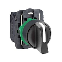 Schneider Electric Xb5Ad53 Siyah Mandal Buton Ø22 3 Konumlu Yay