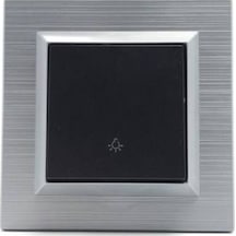 Ovivo Quantum Gümüş Light Anahtar