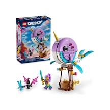 LEGO® DREAMZzz™ Izzie'nin Deniz Gergedanı Sıcak Hava Balonu 71472 7+ Yaratıcı Oyuncak Yapım Seti - 156 Parça
