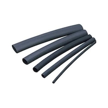 Çetsan Makaron 9,5mm Isı İle Daralan Siyah