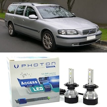 Volvo V70 Led Xenon Kısa Far Ampulü H7 Access Yeni Seri Beyaz 2001-2005