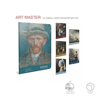 Gıpta Artmaster Dikişli 60 Yaprak Kareli Defter 17 X 24 Cm Çok Renkli