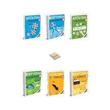 Lgs 8. Sınıf Matematik Fen Ve Türkçe Atölyem - Defterim 6lı Set + Telefon Standı