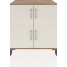 Hyperion Şifonyer 4 Raflı 4 Kapaklı 88x44x96 Çam-aytaşı Çam