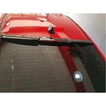 Honda Civic Için Uyumlu Cam Üstü Yay Spoiler Siyah Renk Fc5 2016-2020