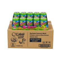 Big Babol Fantastic World Portakal, Limon Ve Elma Aromalı Balonlu Sakız 90 Gr X 10 Adet X 8 Adet-397
