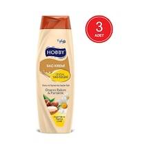 Hobby Argan Yağı ve Papatya Çiçeği Saç Bakım Kremi 3 x 600 ML
