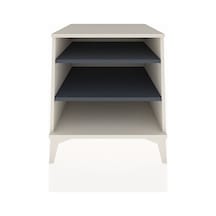 Kronos Komodin 2 Raflı 60x59x64 Aytaşı-antrasit Aytaşı