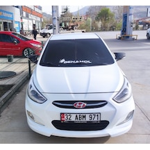 Hyundai Accent Blue Sinyalli Batman Yarasa Ayna Kapağıı Piano Black Plastikk