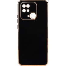 Effox Redmi 10c Kılıf Bark Kapak - Siyah Siyah