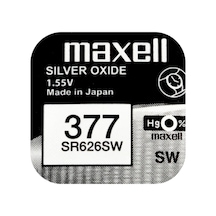 Maxell 377 SR626SW 1.55V Saat Pili 5'li