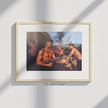 Sylvester Stallone Rambo 20x30 Cm Boyutunda El İmzalı Fotoğraf Ö