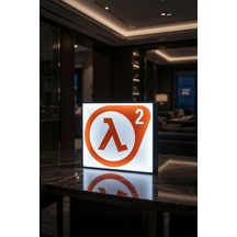 Half Life Tasarımlı Dekoratif Aydınlatma 21x19cm 603-1