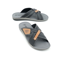 Gezer Yazlık Comfort Taban Sunir Deri Erkek Terlik Gt1ymm.13346.00.010.ı91 Siyah