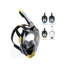 Cressi Bali Tam Yüz Maske Black / Blue - S/m Black-Blue