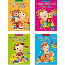 Nokta Birleştirmeli Tontoncuk Boyama 4 Kitap Takım