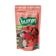Humm Organik Mini Çilekli Küpler 30 G