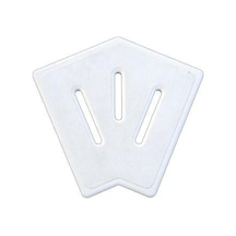 Gemaş Havuz Savak Kanal Köşe Parçası Plastik 25 cm 45°(Adet)-TBiz