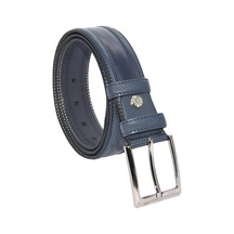 Süzer Deri x 3.5 Cm Klasik Suni Deri Desenli Model Kemer Lacivert (429082743)