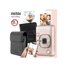 Fujifilm Instax Mini Liplay Hybrid Blush Gold Fotoğraf Makinesi Seti 2